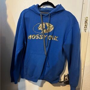 Mossy oak blue sweatshirt